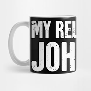 Funny John Name Design Mug